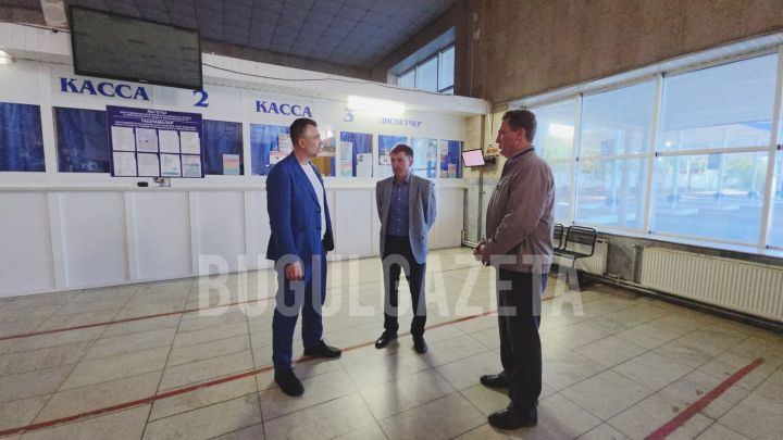 Автовокзал в Бугульме возобновил свою работу