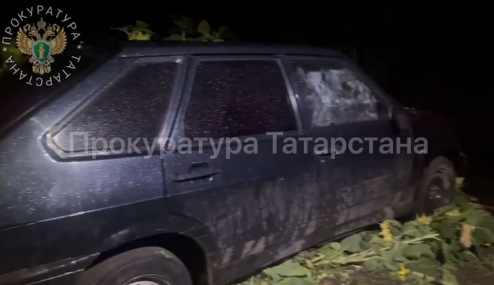 Бөгелмәдә ГАИ инспекторы автомобильне туктату өчен табельле корал кулланган