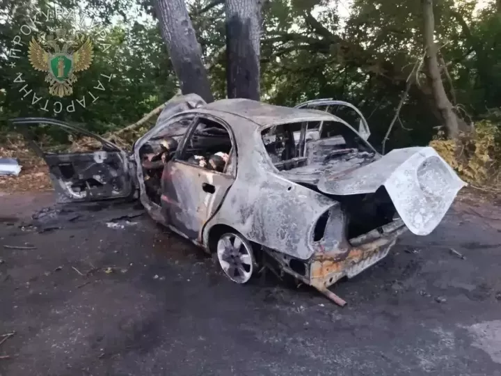 В страшном ДТП в Зеленодольском районе погибли шестеро подростков