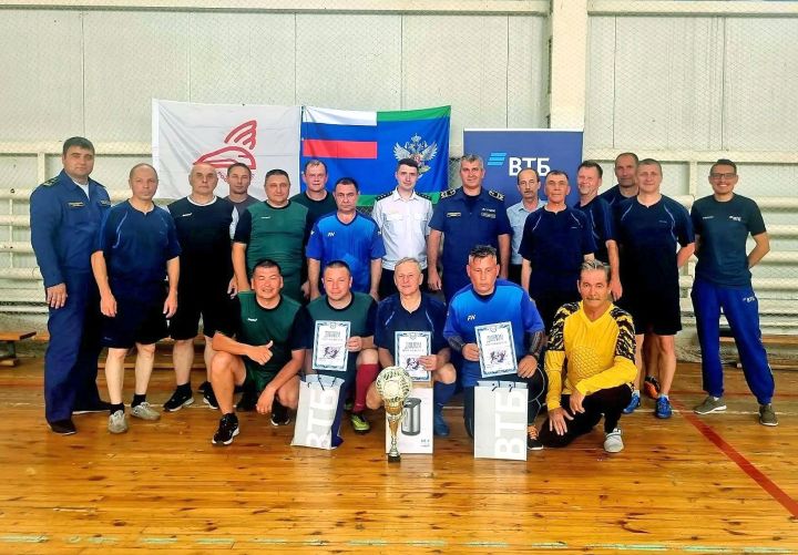 Сборная пожарного поезда станции Бугульма выиграла первенство по футболу