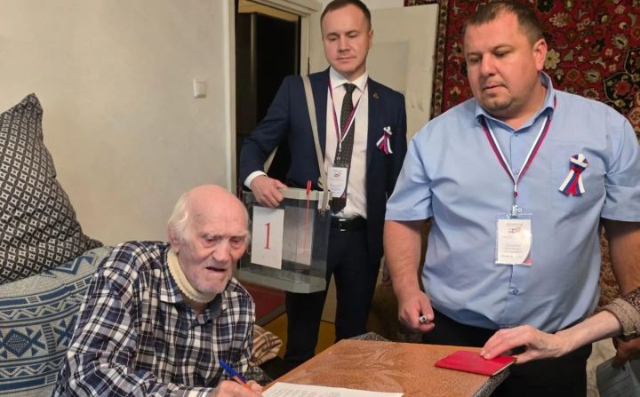 Бөгелмәдә Бөек Ватан сугышы ветераны тавыш бирде
